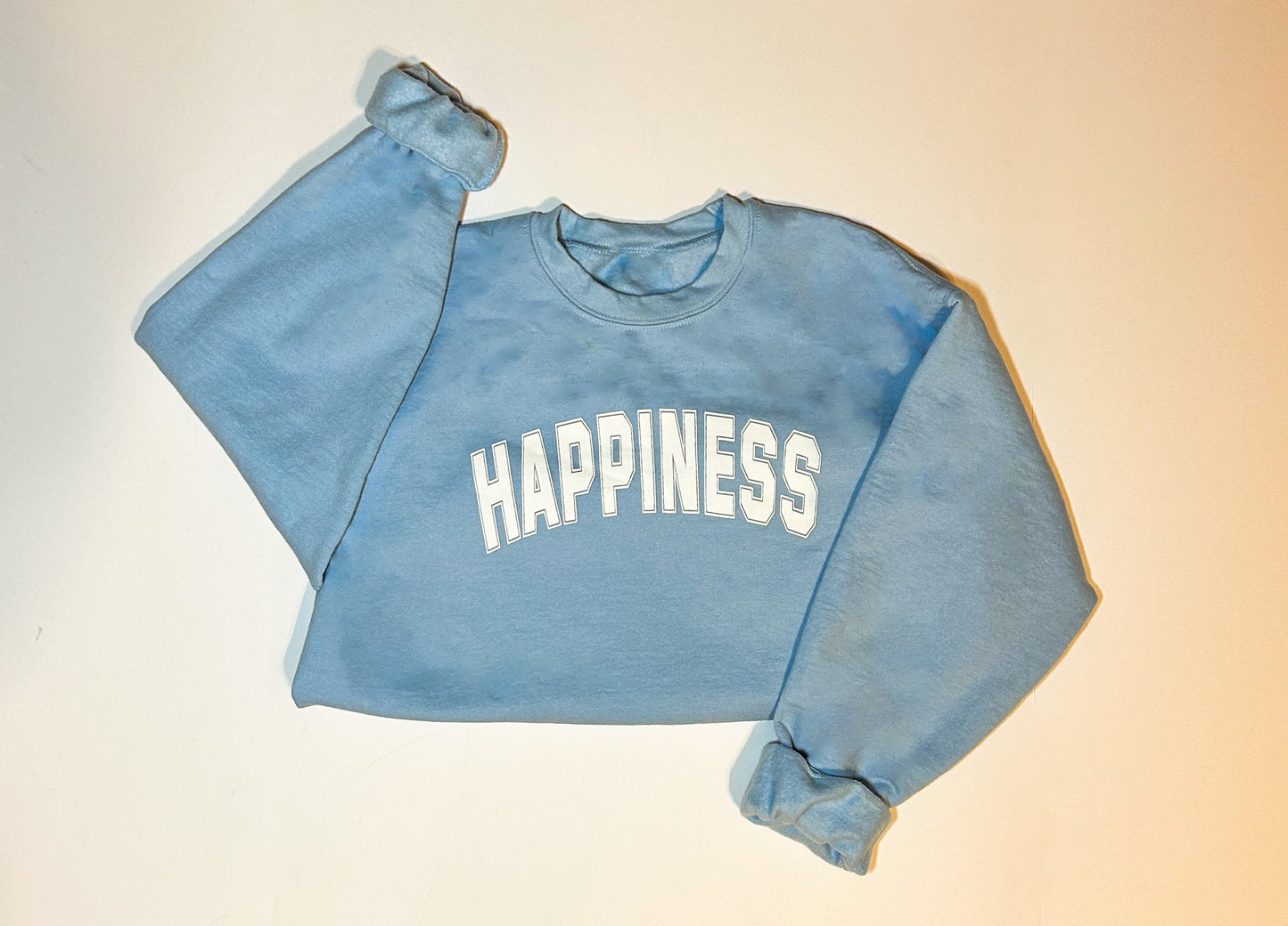 Happiness Varsity Styled (Sweatshirt)