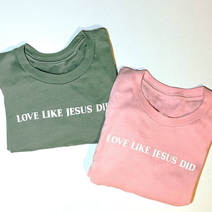 Love like Jesus